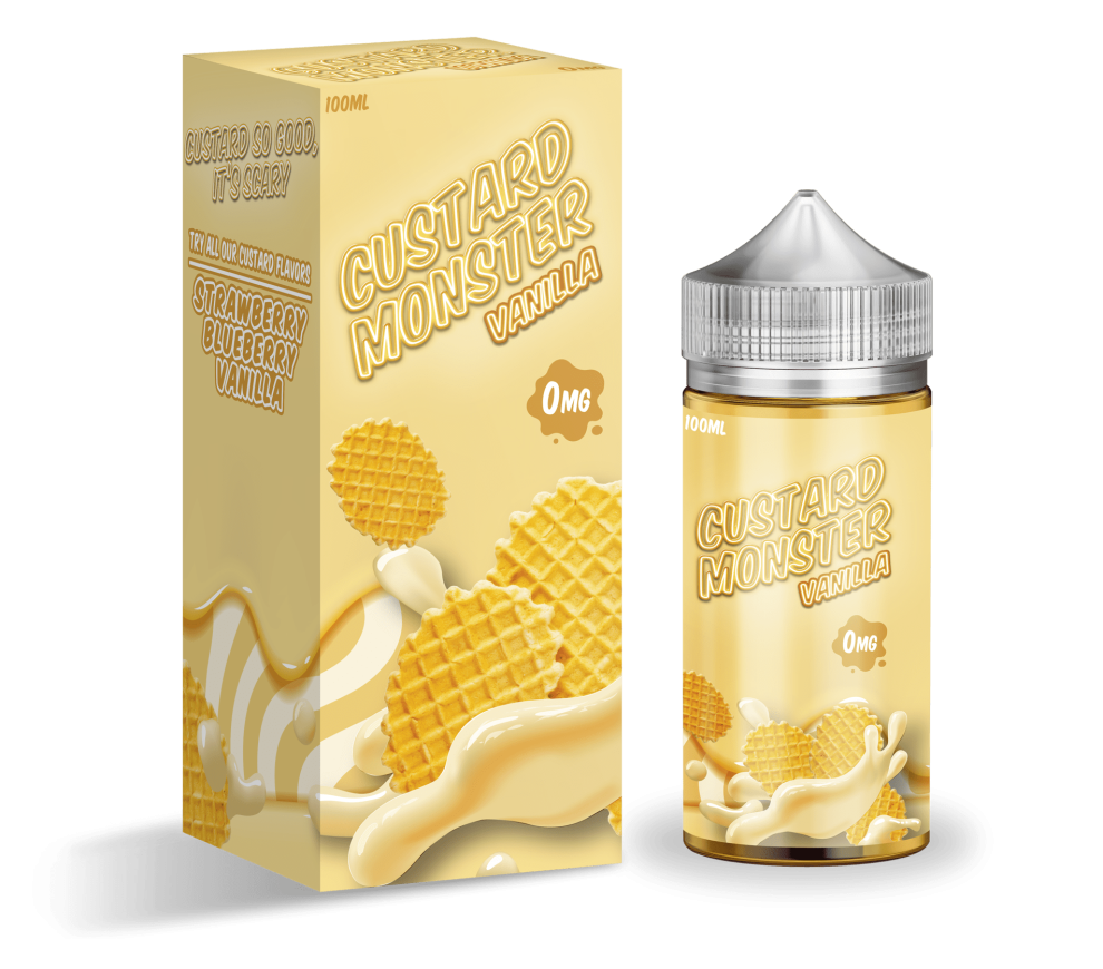 Custard Monster - Strawberry 100mL