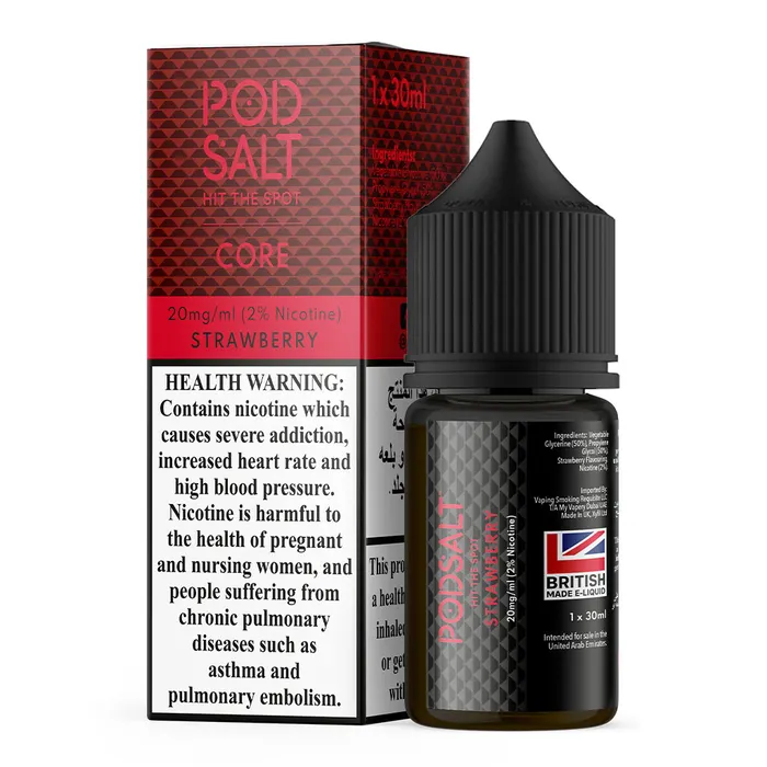 Pod Salt Strawberry Salts 30ml